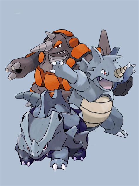 rhydon|rhydon to rhyperior.